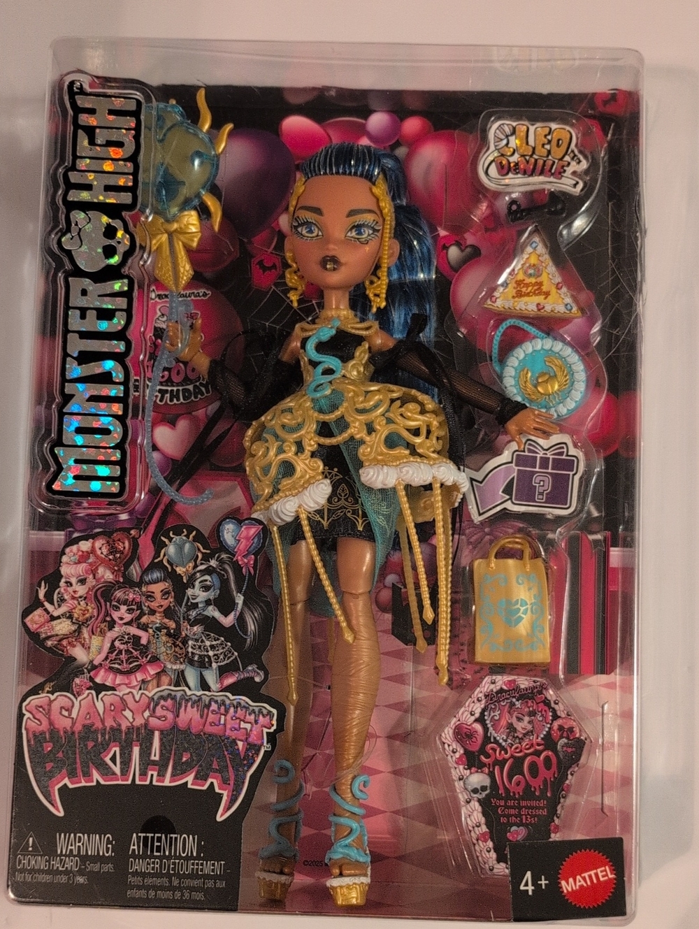 Monster High Cleo DeNile Scary Sweet Birthday